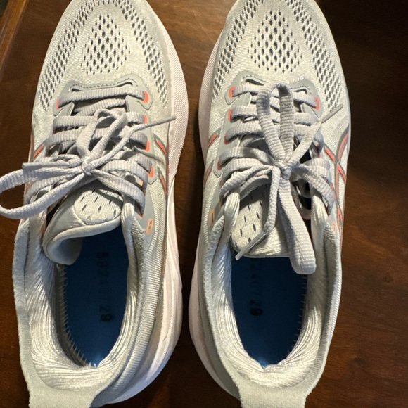 Women’s ASICS Gel-kayano 31 Piedmont Grey/papaya Running Shoes Sneakers 7.5B - Picture 2 of 13